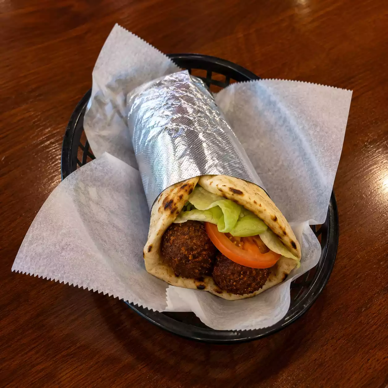Falafel sandwich