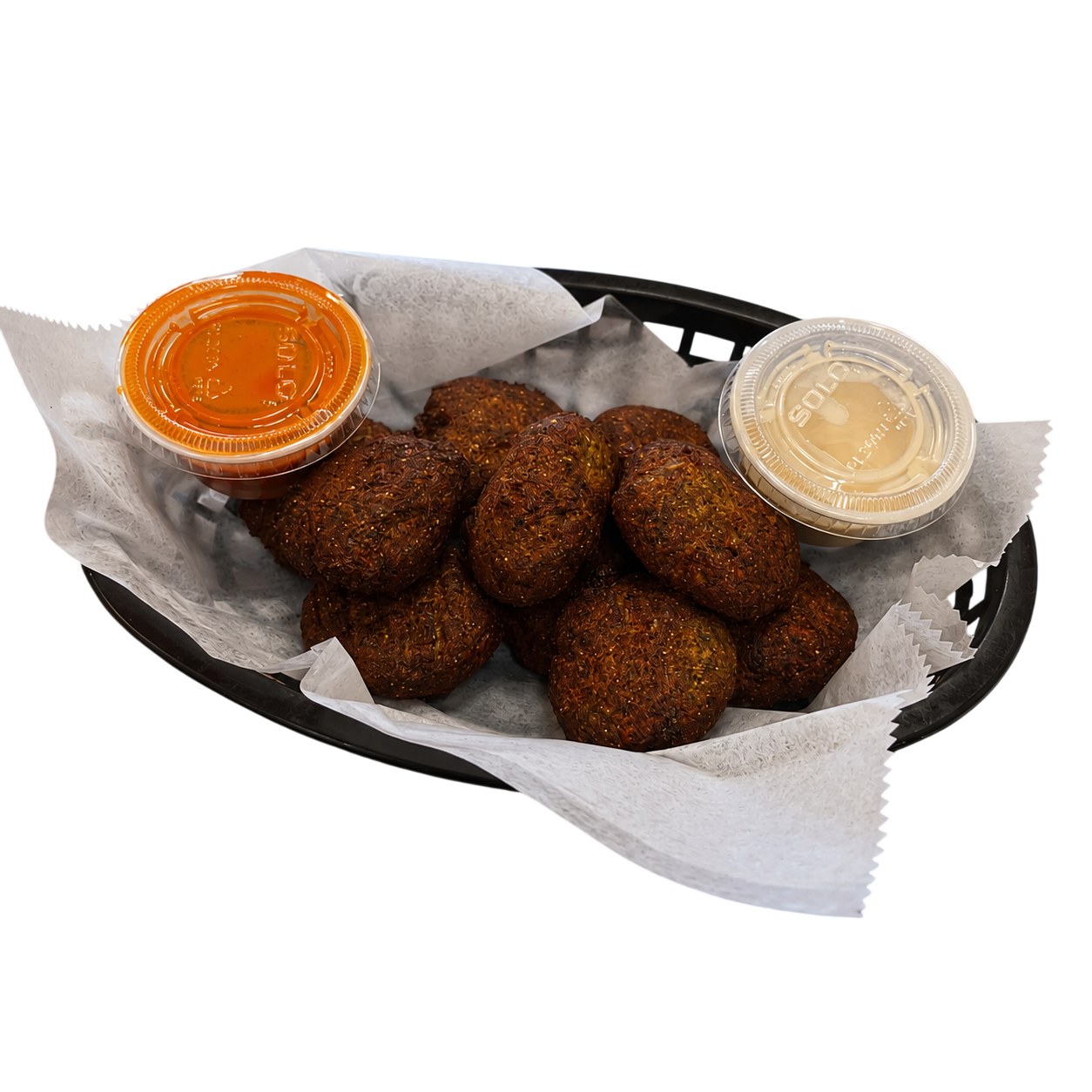 Homemade falafels
