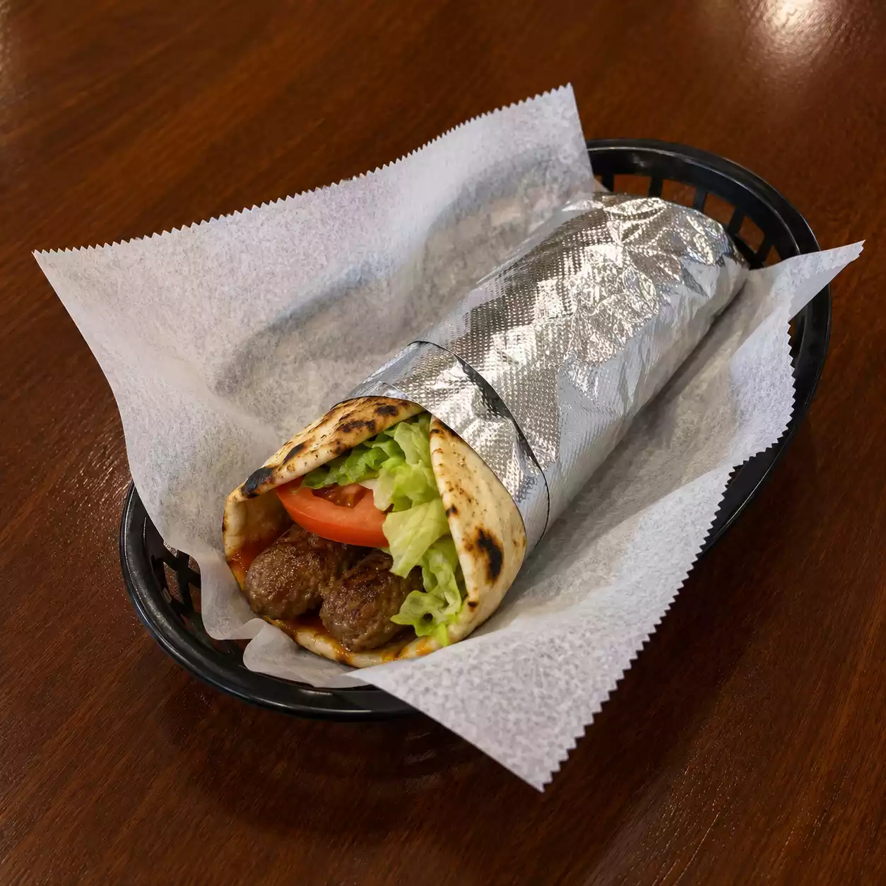 Koobideh sandwich